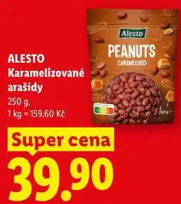 Lidl ALESTO Karamelizované arašídy nabídka