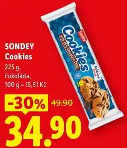 Lidl SONDEY Cookies nabídka
