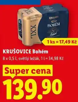 Lidl KRUŠOVICE Bohém nabídka