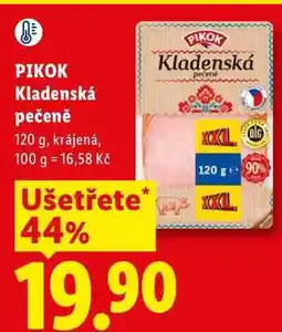 Lidl PIKOK Kladenská pečeně nabídka