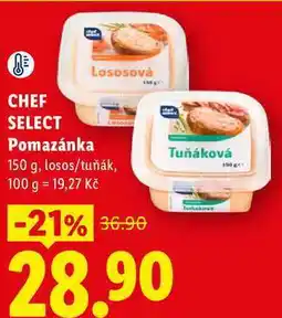 Lidl CHEF SELECT Pomazánka nabídka