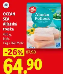 Lidl OCEAN SEA Aljašská treska nabídka