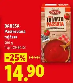 Lidl BARESA Pasírovaná rajčata nabídka