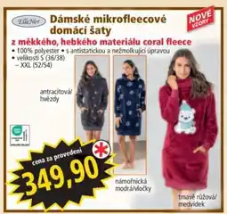 Norma Dámské mikrofleecové domácí šaty nabídka