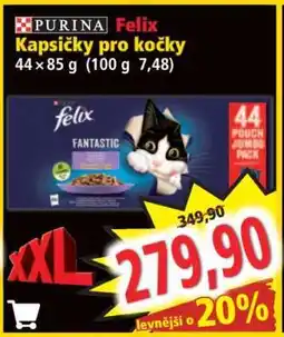 Norma Purina FELIX KAPSIČKY PRO KOČKY nabídka