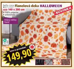 Norma Flanelová deka HALLOWEEN nabídka