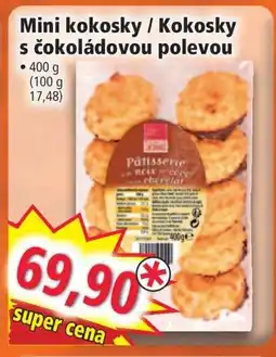 Norma Mini kokosky / Kokosky s čokoládovou polevou nabídka