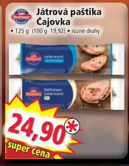 Norma Játrová paštika Čajovka nabídka