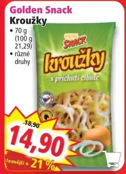 Norma GOLDEN SNACK Kroužky nabídka