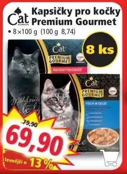 Norma Kapsičky pro kočky Premium Gourmet nabídka