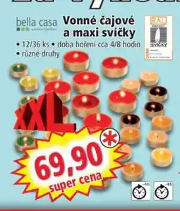 Norma Vonné čajové a maxi svíčky nabídka