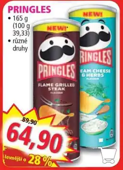 Norma Pringles nabídka