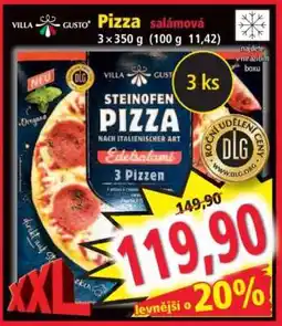 Norma Pizza salámová nabídka
