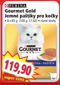 Norma Gourmet Gold Jemné paštiky pro kočky nabídka