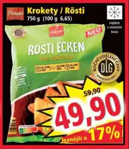 Norma Kroketty / Rösti nabídka