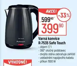 Globus Varná konvice R-7535 Safe Touch nabídka