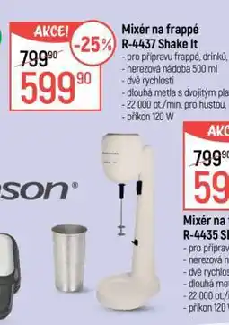 Globus Mixér na frappé R-4437 Shake It nabídka