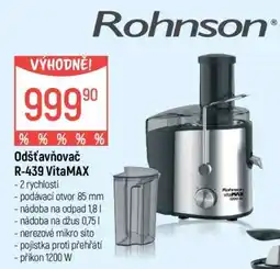 Globus Odšťavňovač R-439 VitaMAX nabídka
