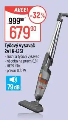 Globus Tyčový vysavač 2v1 R-1231 nabídka
