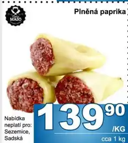 Jip Plněná paprika nabídka
