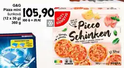 Jip G&G Pizza mini šunková nabídka