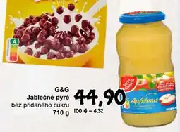 Jip G&G Jablečné pyré nabídka