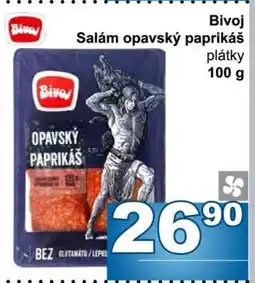 Jip Bivoj salám opavský paprikáš nabídka