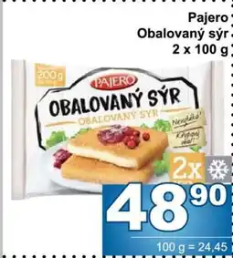 Jip PAJERO Obalovaný sýr nabídka