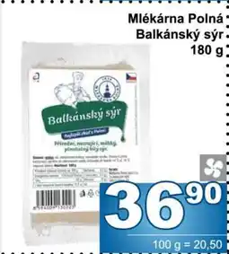 Jip Balkánský sýr nabídka