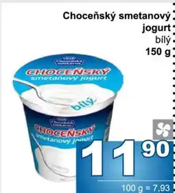 Jip Choceňský smetanový jogurt nabídka