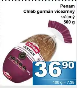 Jip Penam Chléb gurmán vícezrnný nabídka