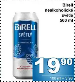 Jip Birell nealkoholické světlé nabídka