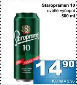 Jip Staropramen 10 nabídka