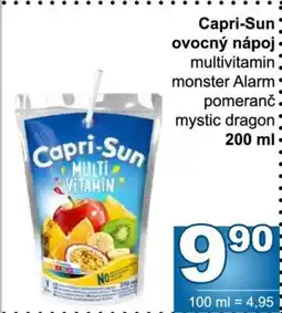 Jip CAPRI-SUN Ovocný nápoj nabídka