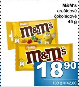 Jip M&M‘s nabídka