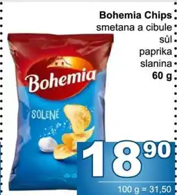 Jip Bohemia chips nabídka