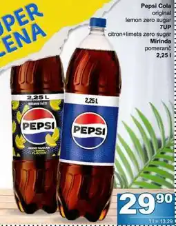 Jip Pepsi Cola nabídka
