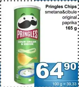 Jip Pringles chips nabídka