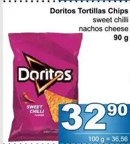 Jip Doritos tortillas chips nabídka