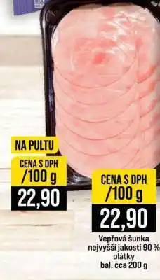 Jip Vepřová šunka nejvyšší jakosti 90% nabídka