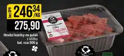 Jip Hovězí kostky na guláš z kližky nabídka