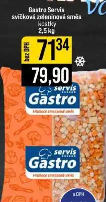 Jip Gastro Servis svíčková zeleninová směs kostky nabídka