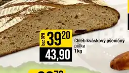 Jip Chléb kváskový pšeničný půlka nabídka