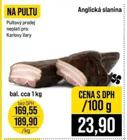 Jip Anglická slanina nabídka