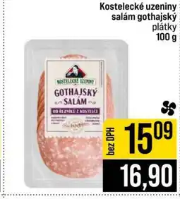 Jip Kostelecké uzeniny salám gothajský plátky nabídka