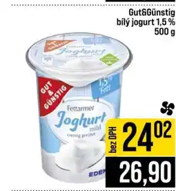 Jip Gut&Günstig bílý jogurt 1,5 % nabídka