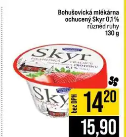 Jip Bohušovická mlékárna ochucený Skyr 0,1 % nabídka