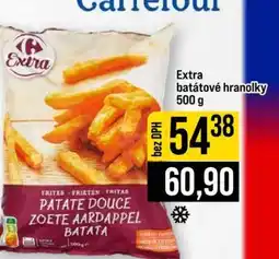 Jip Extra batátové hranolky nabídka