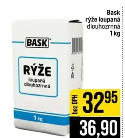 Jip Bask rýže loupaná dlouhozrnná 1 kg nabídka
