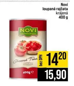 Jip Novi loupaná rajčata krájená nabídka